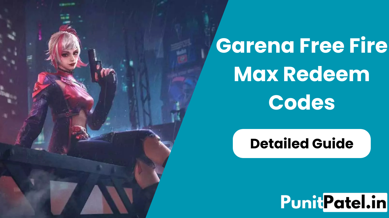Garena Free Fire Max Redeem Codes