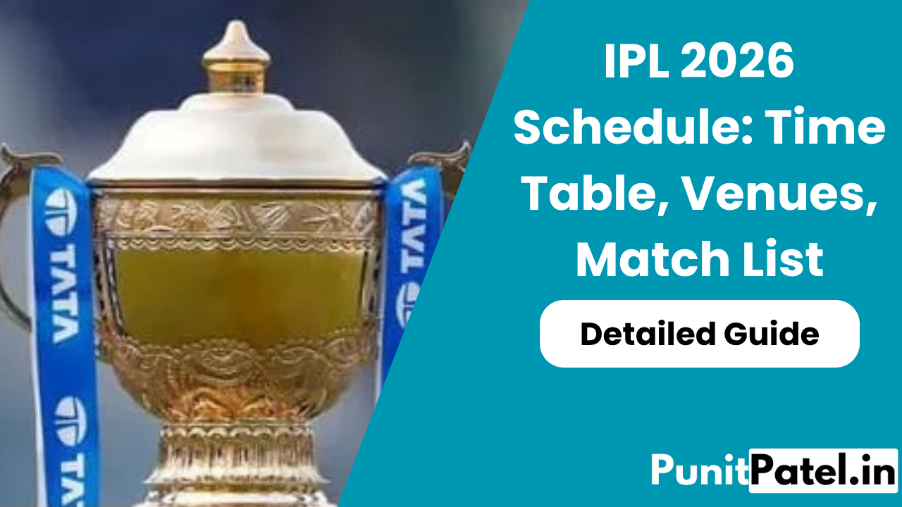 IPL 2026 Schedule