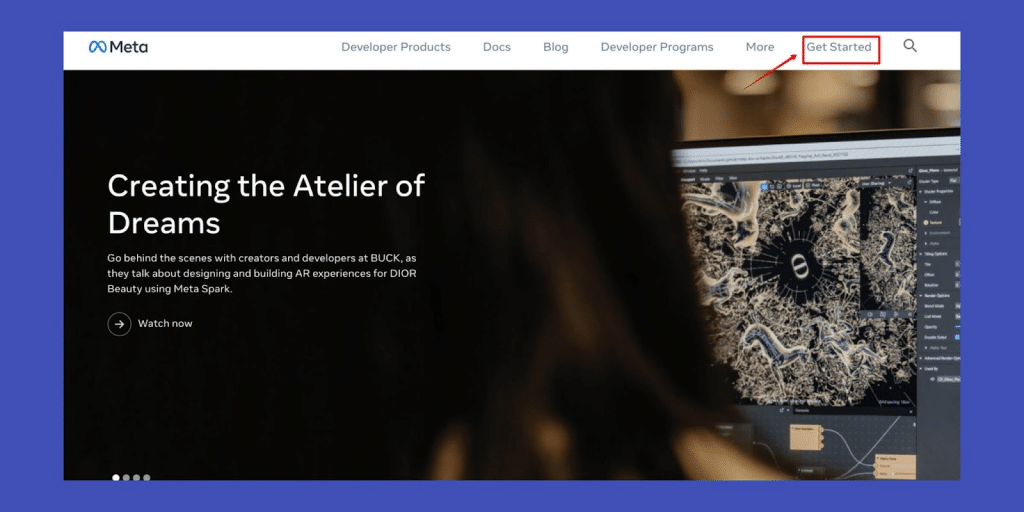Open a Facebook developer account.