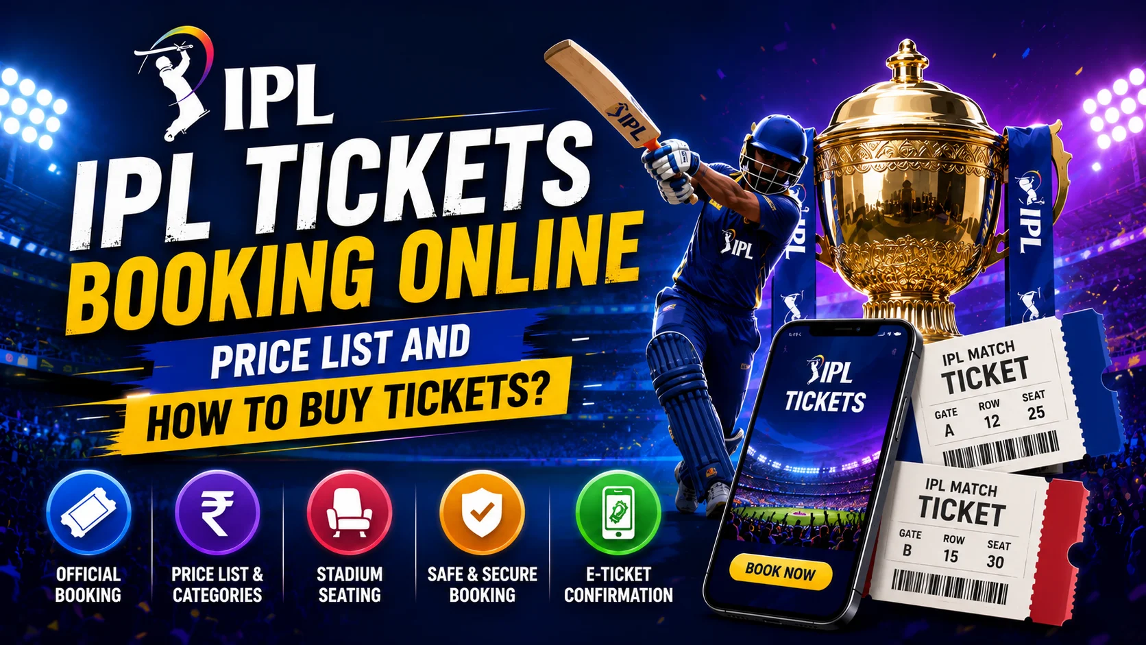 IPL Tickets Booking Online