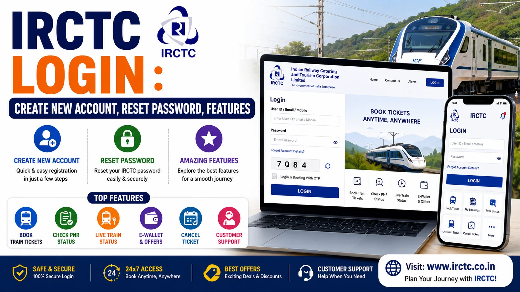 IRCTC Login