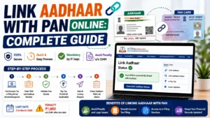 link Aadhaar with PAN online