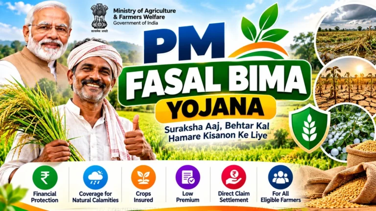 PM Fasal Bima Yojana 2026: Premium, Claim & Apply