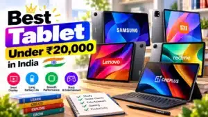 Best Tablet Under 20000 in India (2026)