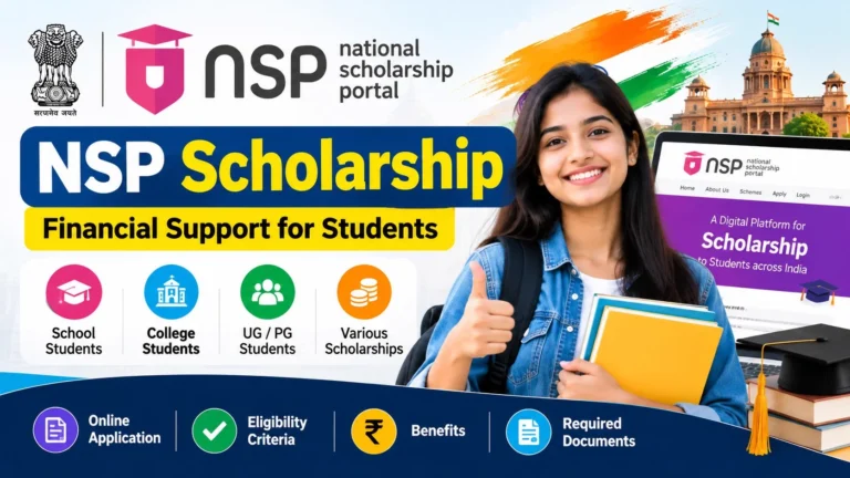 NSP Scholarship 2026-27: Apply Online, Last Date, Status