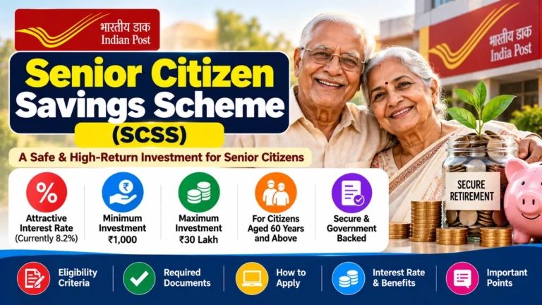 Senior Citizen Savings Scheme 2026: 8.2% Interest, Benefits & How to Open