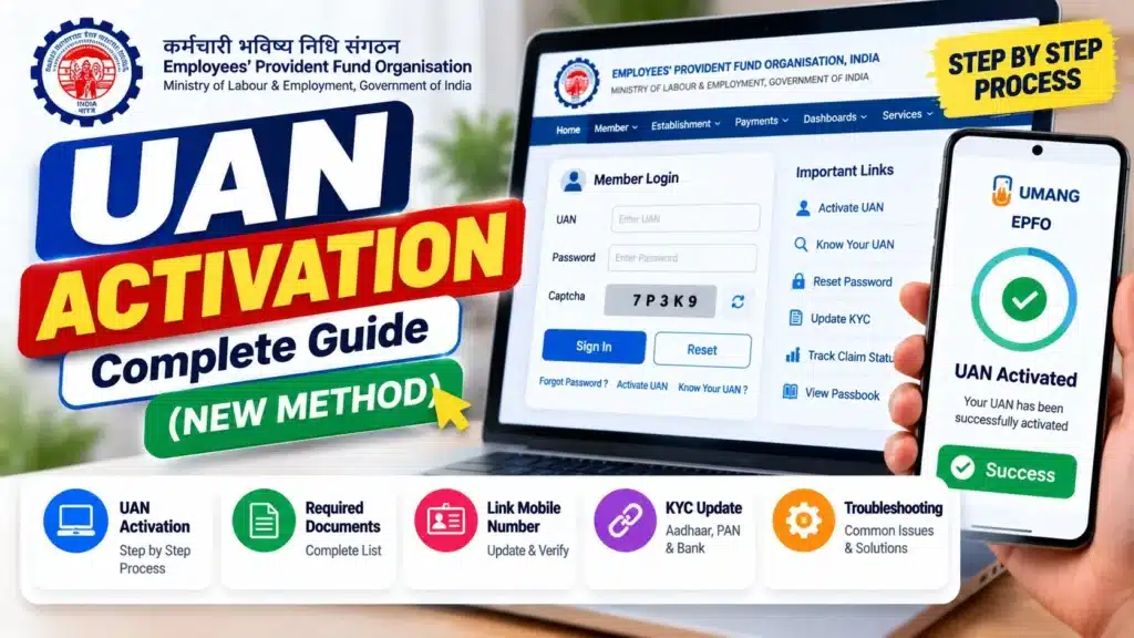 UAN Activation 2026 Complete Guide - New Method via UMANG