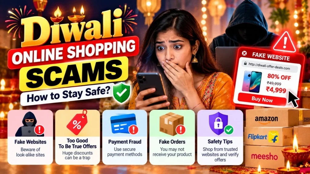 Diwali Online Shopping Scams - 10 Safety Tips 2026